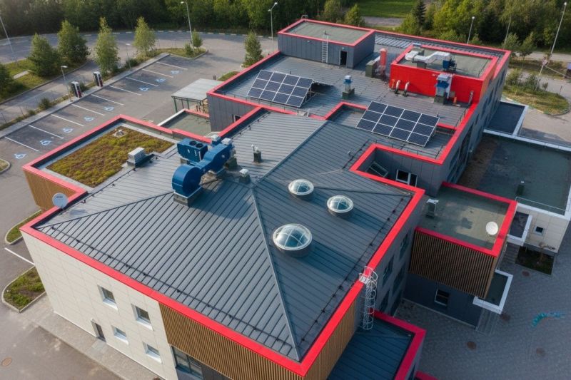 Roof Solar Installation